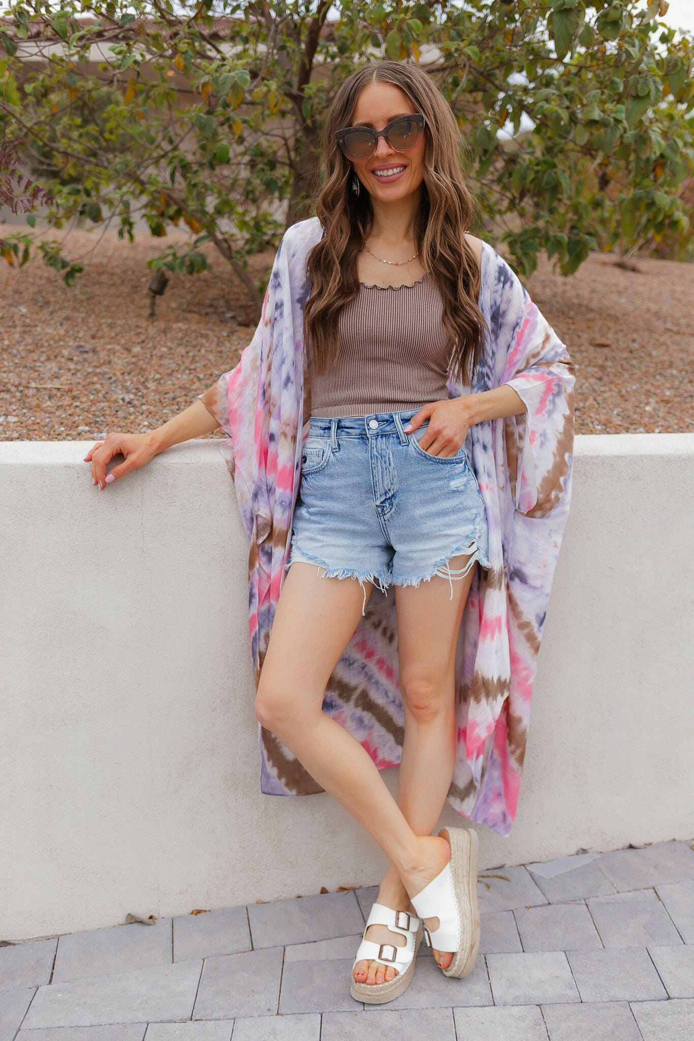 Color Me Tie-Dye Kimono - Image 2