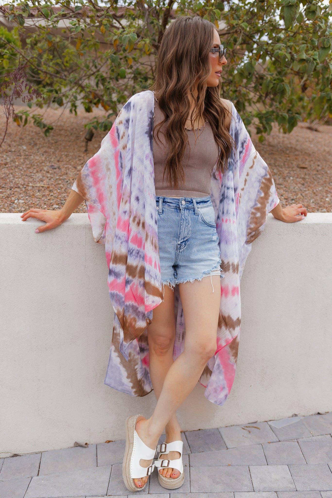 Color Me Tie-Dye Kimono