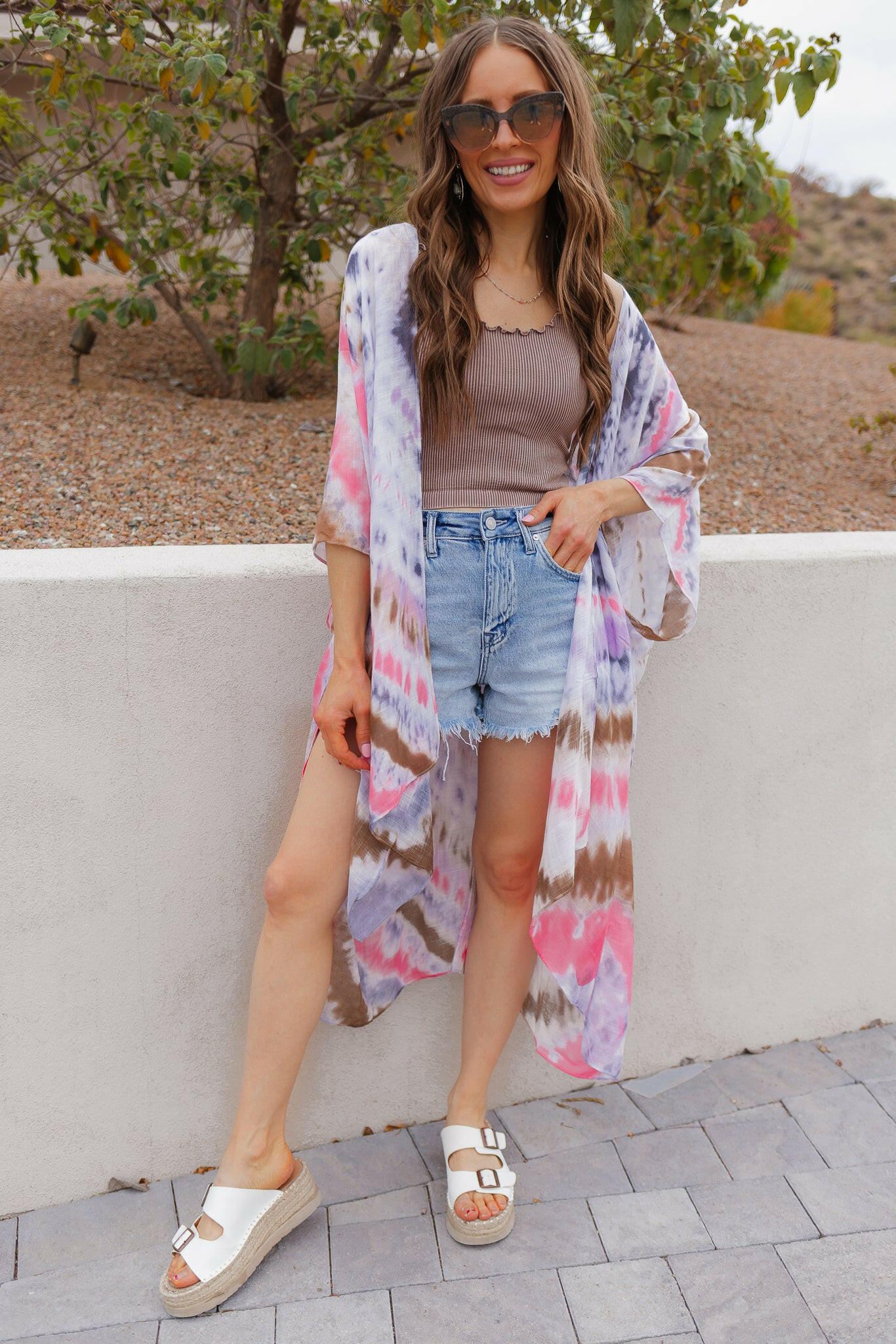 Color Me Tie-Dye Kimono - Image 3